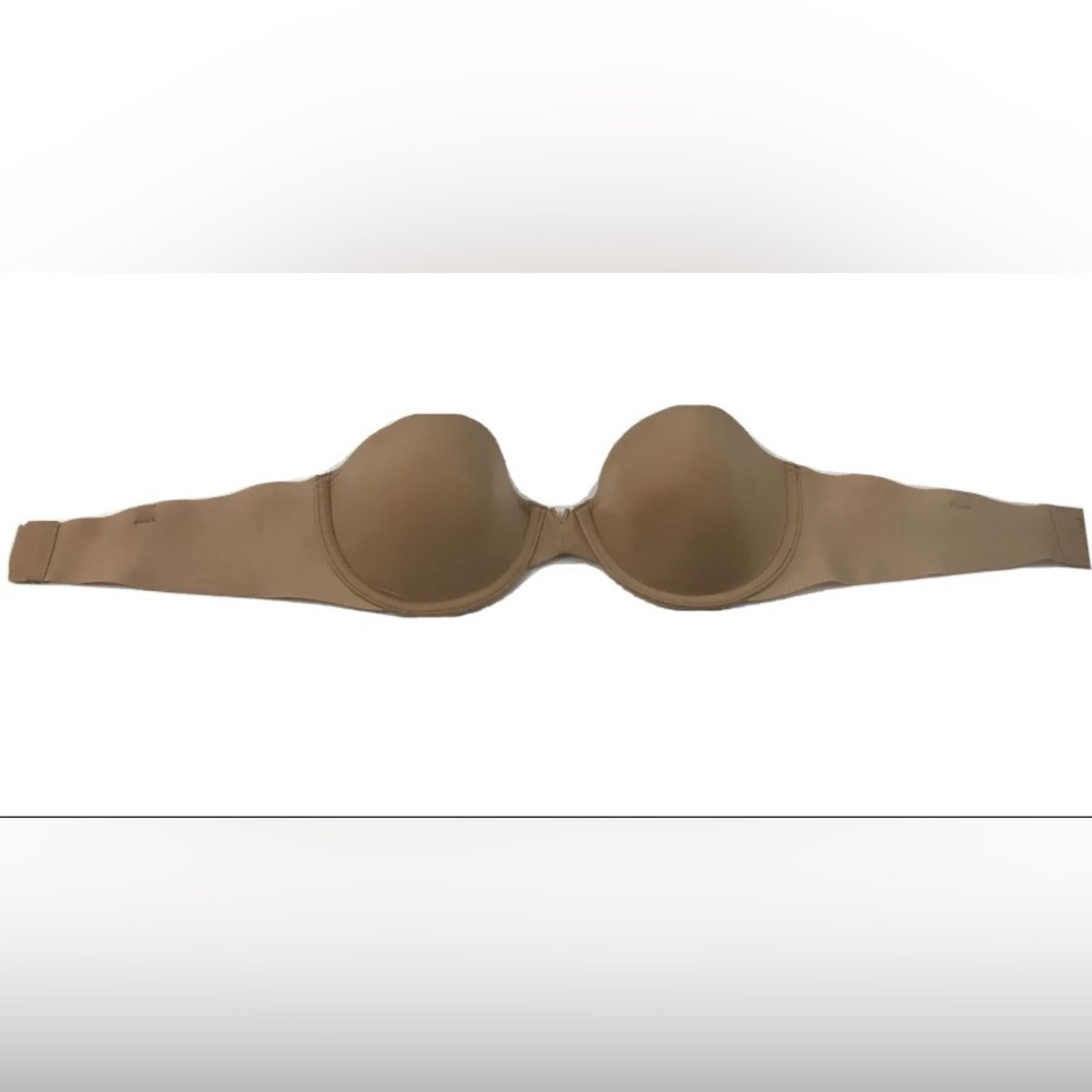 Victoria Secret Womens Beige Nude Strapless Bra Size 32B - Missing the Straps